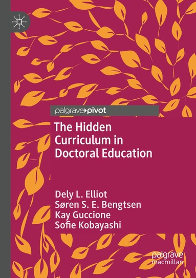 Dely L. Elliot, Søren S. E. Bengtsen, Kay Guccione, Sofie Kobayashi - Hidden Curriculum in Doctoral Education, Häftad