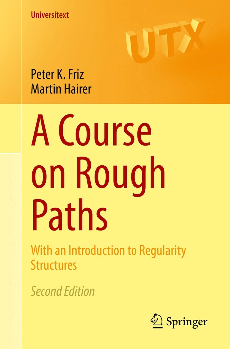 A Course on Rough Paths 1