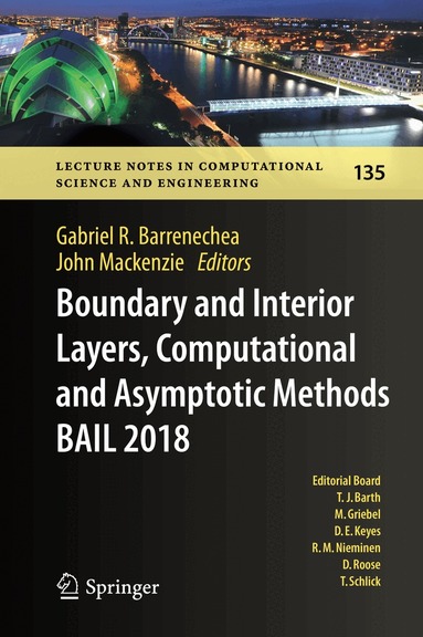 Gabriel R. Barrenechea, John Mackenzie - Boundary and Interior Layers, Computational and Asymptotic Methods BAIL 2018, Inbunden