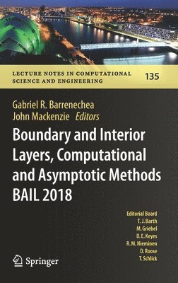 Boundary and Interior Layers, Computational and Asymptotic Methods BAIL 2018 1