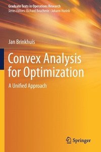 bokomslag Convex Analysis for Optimization