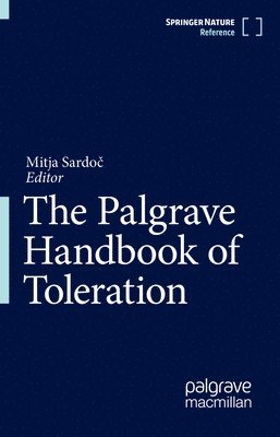Mitja Sardoč, Mitja Sardoc, Mitja Sardo&#269; - Palgrave Handbook of Toleration, Inbunden
