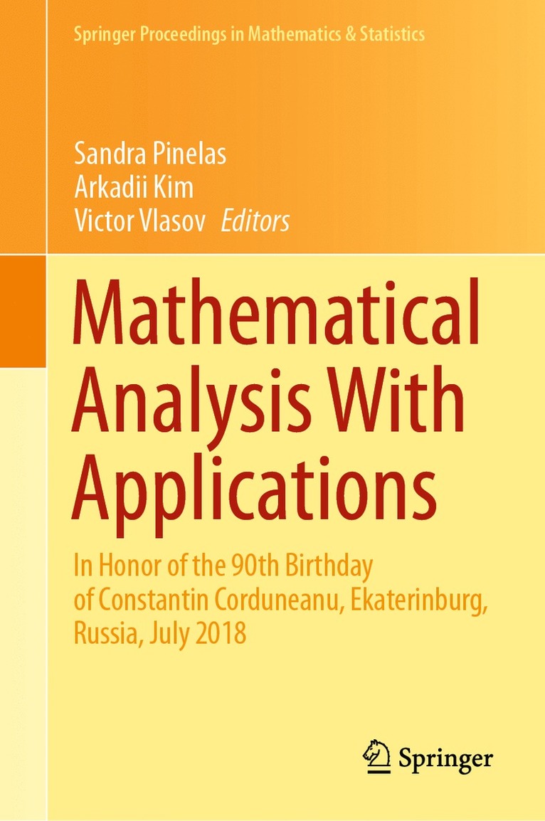 Mathematical Analysis With Applications 1