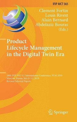 bokomslag Product Lifecycle Management in the Digital Twin Era