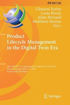 bokomslag Product Lifecycle Management in the Digital Twin Era