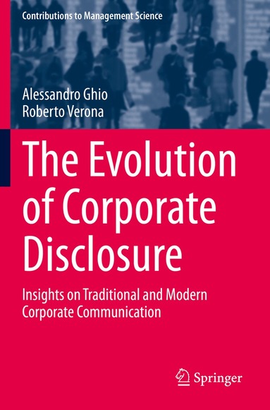 Alessandro Ghio, Roberto Verona - Evolution of Corporate Disclosure, Häftad