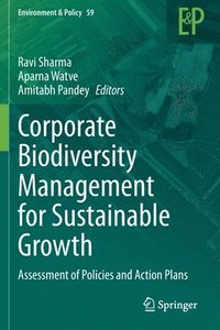 bokomslag Corporate Biodiversity Management for Sustainable Growth