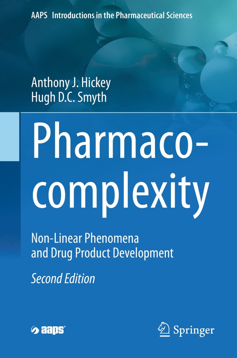 Anthony J. Hickey, Hugh D.C. Smyth, Hugh D. C. Smyth - Pharmaco-complexity, Inbunden