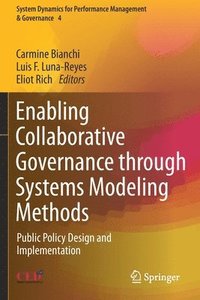 bokomslag Enabling Collaborative Governance through Systems Modeling Methods