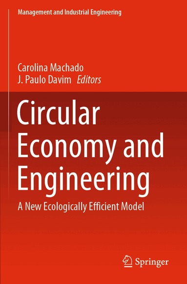 Carolina Machado, J. Paulo Davim - Circular Economy and Engineering, Häftad
