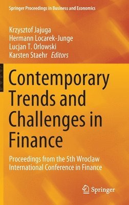 bokomslag Contemporary Trends and Challenges in Finance