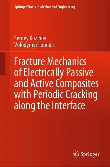 Sergey Kozinov, Volodymyr Loboda - Fracture Mechanics of Electrically Passive and Active Composites with Periodic Cracking along the Interface, Inbunden