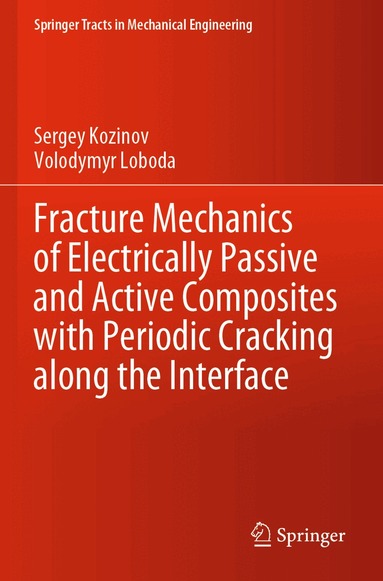 Sergey Kozinov, Volodymyr Loboda - Fracture Mechanics of Electrically Passive and Active Composites with Periodic Cracking along the Interface, Häftad