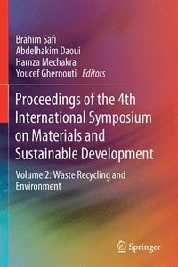 bokomslag Proceedings of the 4th International Symposium on Materials and Sustainable Development