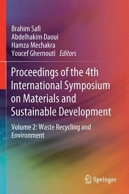 Proceedings of the 4th International Symposium on Materials and Sustainable Development 1
