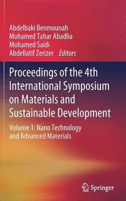 Proceedings of the 4th International Symposium on Materials and Sustainable Development 1