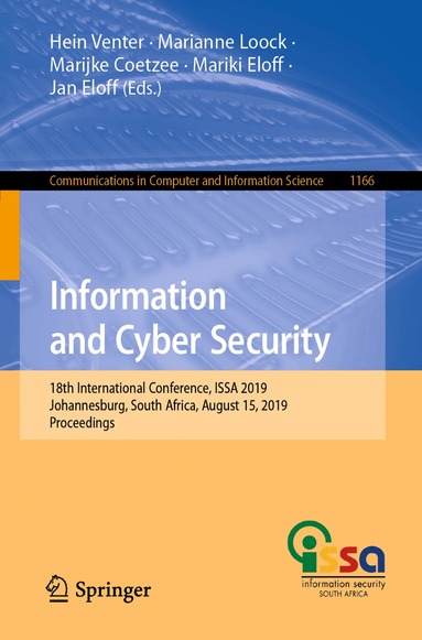 Hein Venter, Marianne Loock, Marijke Coetzee, Mariki Eloff, Jan Eloff - Information and Cyber Security, Häftad