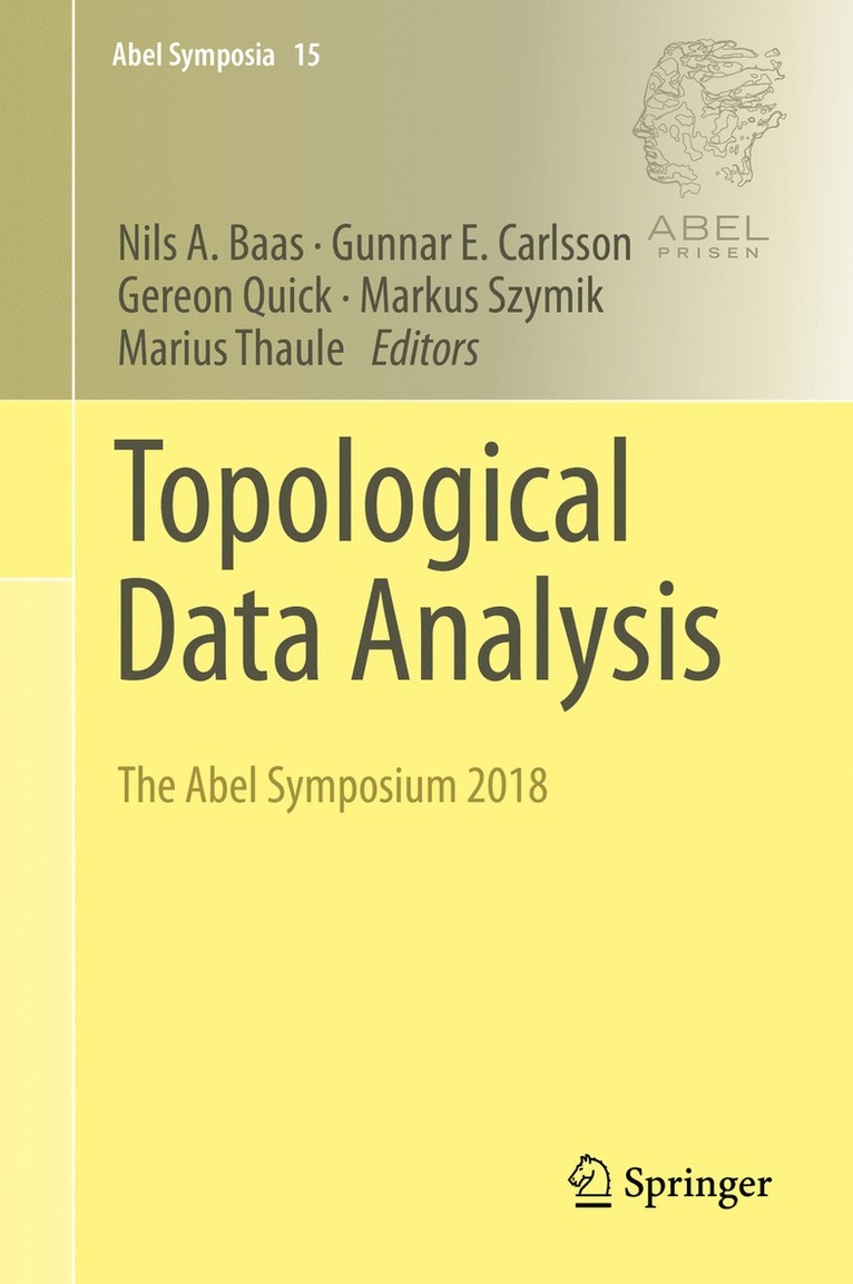 Nils A. Baas, Gunnar E. Carlsson, Gereon Quick, Markus Szymik, Marius Thaule - Topological Data Analysis, Inbunden