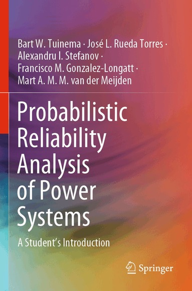 Bart W. Tuinema, José L. Rueda Torres, Alexandru I. Stefanov, Francisco M. Gonzalez-Longatt, Mart A. M. M. van der Meijden - Probabilistic Reliability Analysis of Power Systems, Häftad