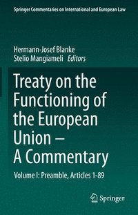 bokomslag Treaty on the Functioning of the European Union - A Commentary