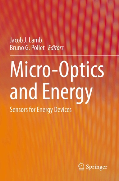 Jacob J. Lamb, Bruno G. Pollet - Micro-Optics and Energy, Häftad