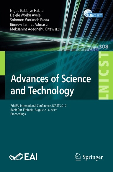 Nigus Gabbiye Habtu, Delele Worku Ayele, Solomon Workneh Fanta, Bimrew Tamrat Admasu, Mekuanint Agegnehu Bitew - Advances of Science and Technology, Häftad