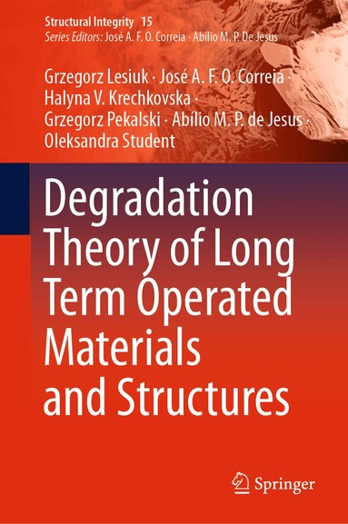 Grzegorz Lesiuk, José A.F.O. Correia, Halyna V. Krechkovska, Grzegorz Pekalski, Abílio M.P. de Jesus, Oleksandra Student - Degradation Theory of Long Term Operated Materials and Structures, Inbunden