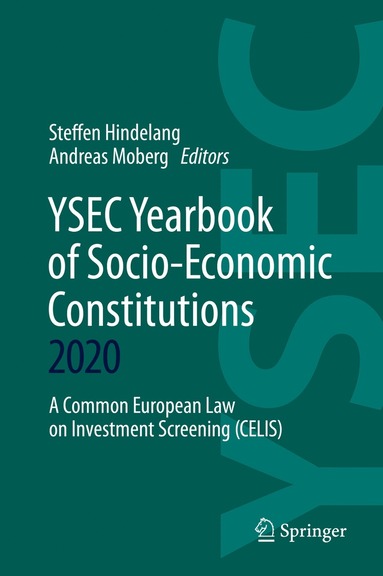 bokomslag YSEC Yearbook of Socio-Economic Constitutions 2020