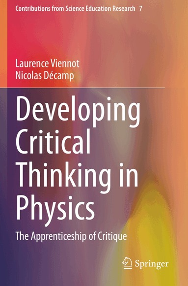 Laurence Viennot, Nicolas Décamp - Developing Critical Thinking in Physics, Häftad