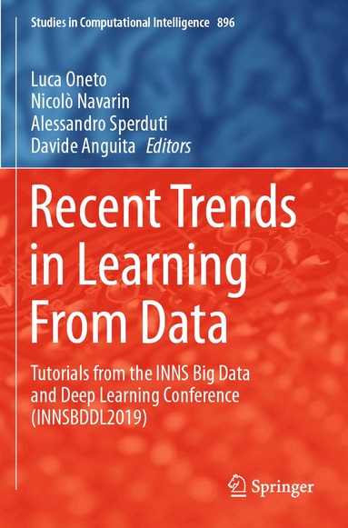 Luca Oneto, Nicolò Navarin, Alessandro Sperduti, Davide Anguita - Recent Trends in Learning From Data, Häftad