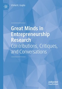 bokomslag Great Minds in Entrepreneurship Research