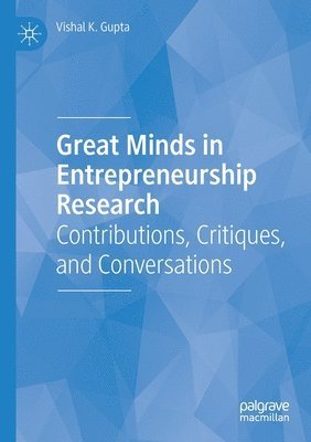 bokomslag Great Minds in Entrepreneurship Research