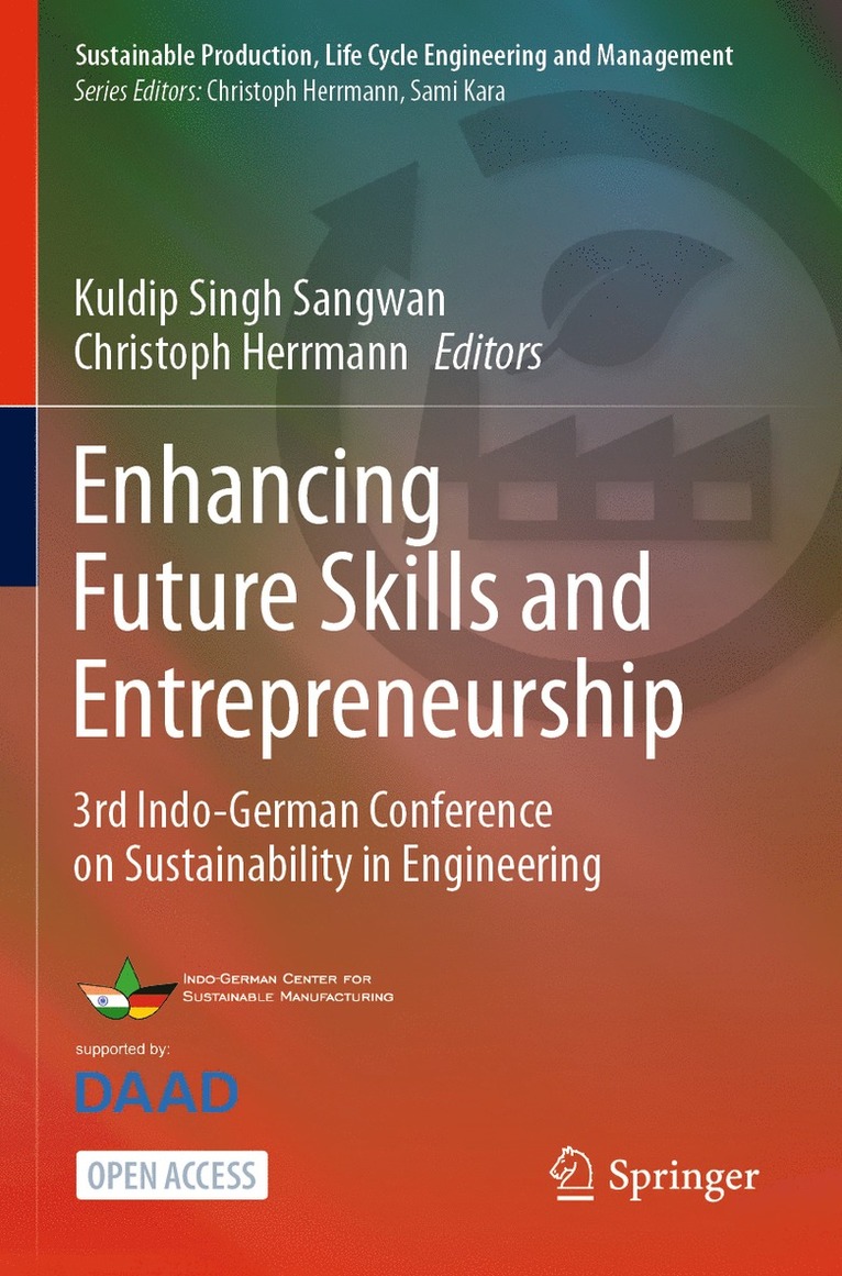 Kuldip Singh Sangwan, Christoph Herrmann - Enhancing Future Skills and Entrepreneurship, Häftad