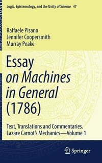 bokomslag Essay on Machines in General (1786)