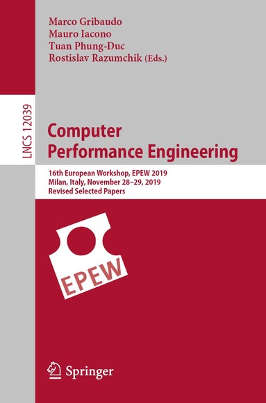 Marco Gribaudo, Mauro Iacono, Tuan Phung-Duc, Rostislav Razumchik - Computer Performance Engineering, Häftad