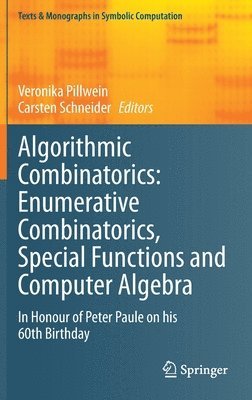 bokomslag Algorithmic Combinatorics: Enumerative Combinatorics, Special Functions and Computer Algebra