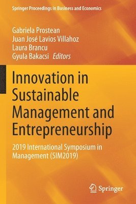 bokomslag Innovation in Sustainable Management and Entrepreneurship