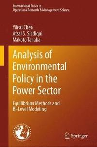 bokomslag Analysis of Environmental Policy in the Power Sector