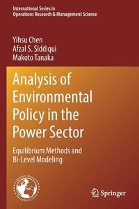 bokomslag Analysis of Environmental Policy in the Power Sector