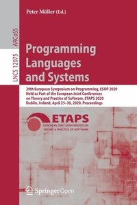 bokomslag Programming Languages and Systems