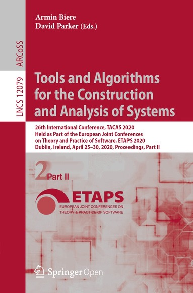 Armin Biere, David Parker - Tools and Algorithms for the Construction and Analysis of Systems, Häftad