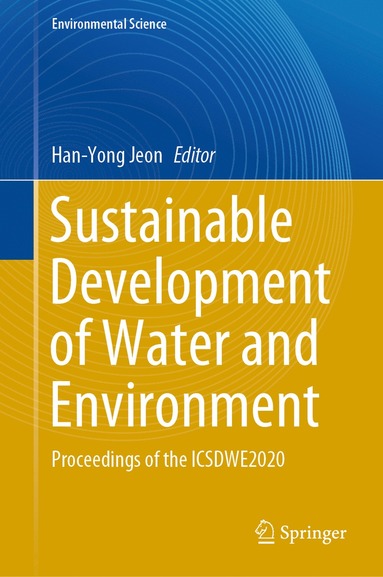 bokomslag Sustainable Development of Water and Environment