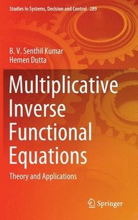 bokomslag Multiplicative Inverse Functional Equations