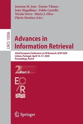 bokomslag Advances in Information Retrieval