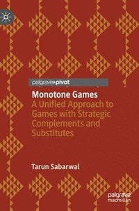 bokomslag Monotone Games