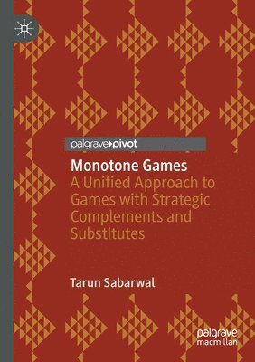 bokomslag Monotone Games