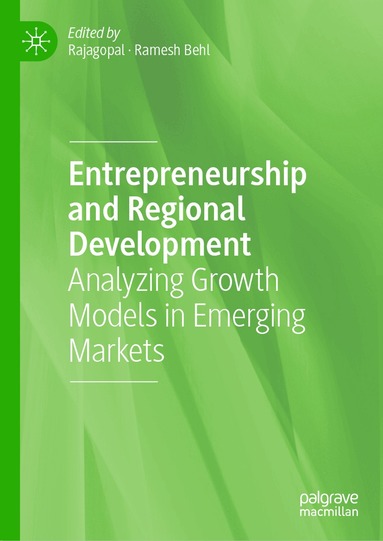 Rajagopal, Ramesh Behl - Entrepreneurship and Regional Development, Inbunden