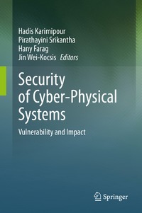 bokomslag Security of Cyber-Physical Systems