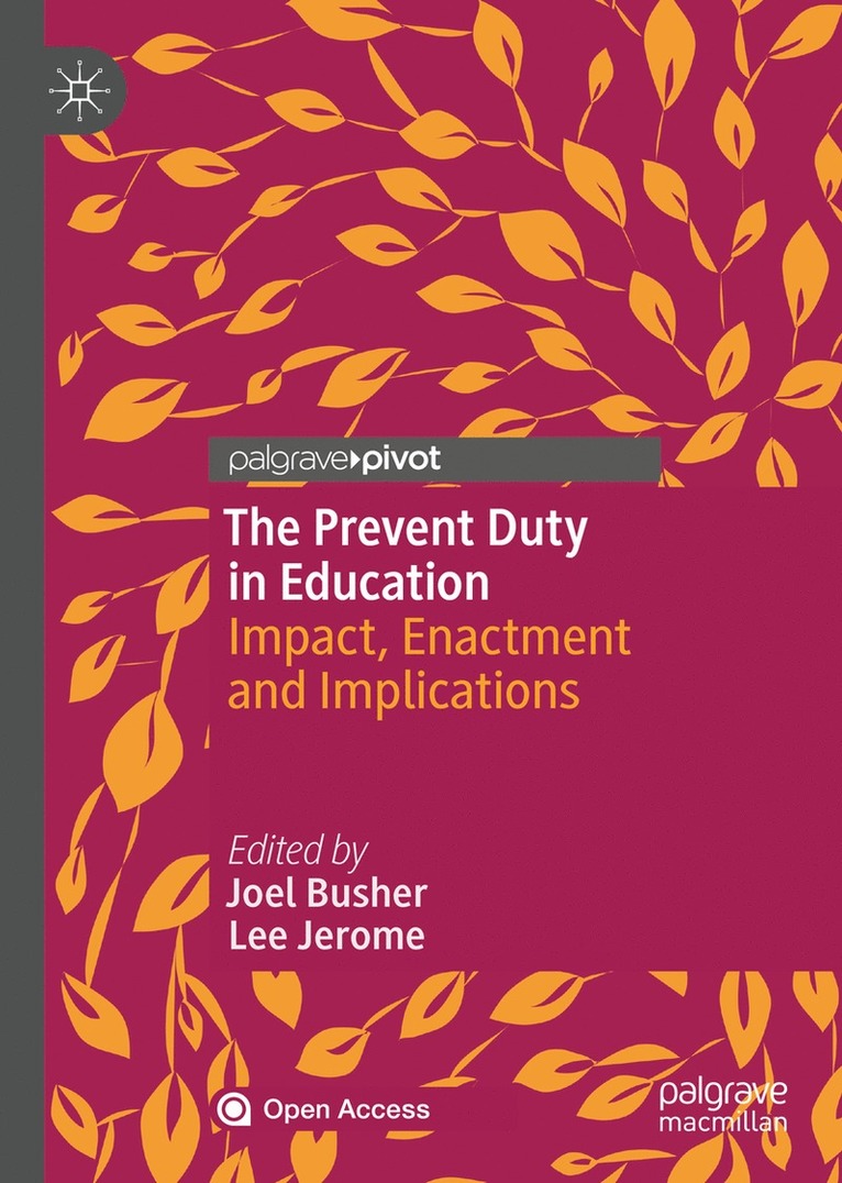 Joel Busher, Lee Jerome - Prevent Duty in Education, Inbunden