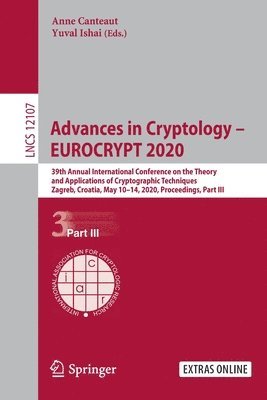 bokomslag Advances in Cryptology - EUROCRYPT 2020